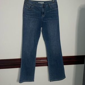 124. Chico’s Platinum Blue Jeans Size 1.5